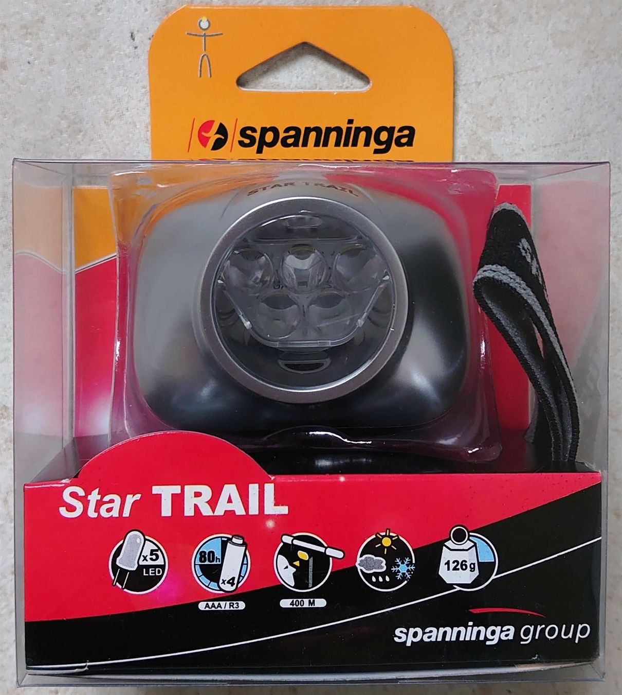 Lampen: Spanninga - Frontlicht Star Trail – Neu und originalverpackt aus Biel/Bienne von TheShop4U 1