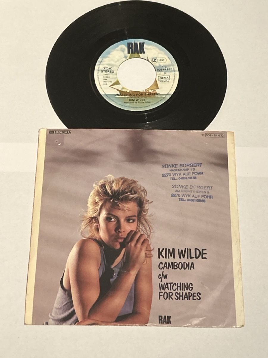 Schallplatten: Kim Wilde. 1981. Cambodia – Gebraucht aus Faulensee von Mizuno06 1