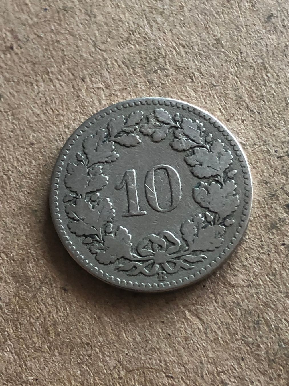 Toutes les monnaies: 10 Rp. 1879 – D'occasion à Schötz par Odpa 1