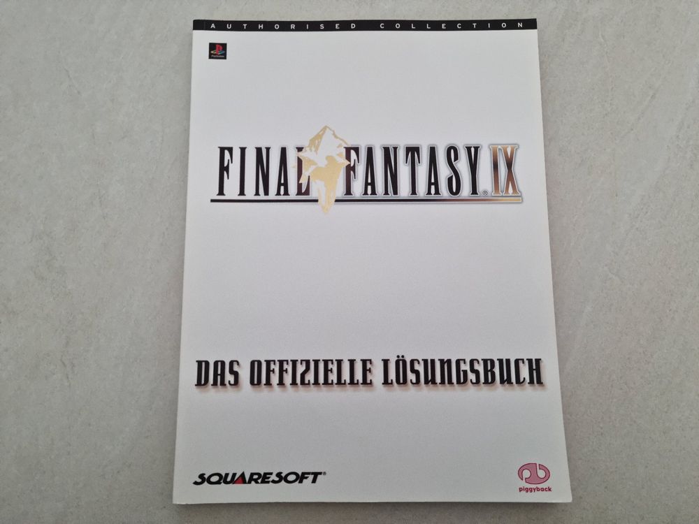 Jeu Final Fantasy IX Platinum - PlayStation 1 (PS1) - Version Complète - Bon état
