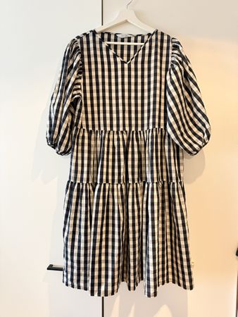 & Other Stories Dress Gingham Pattern Size M