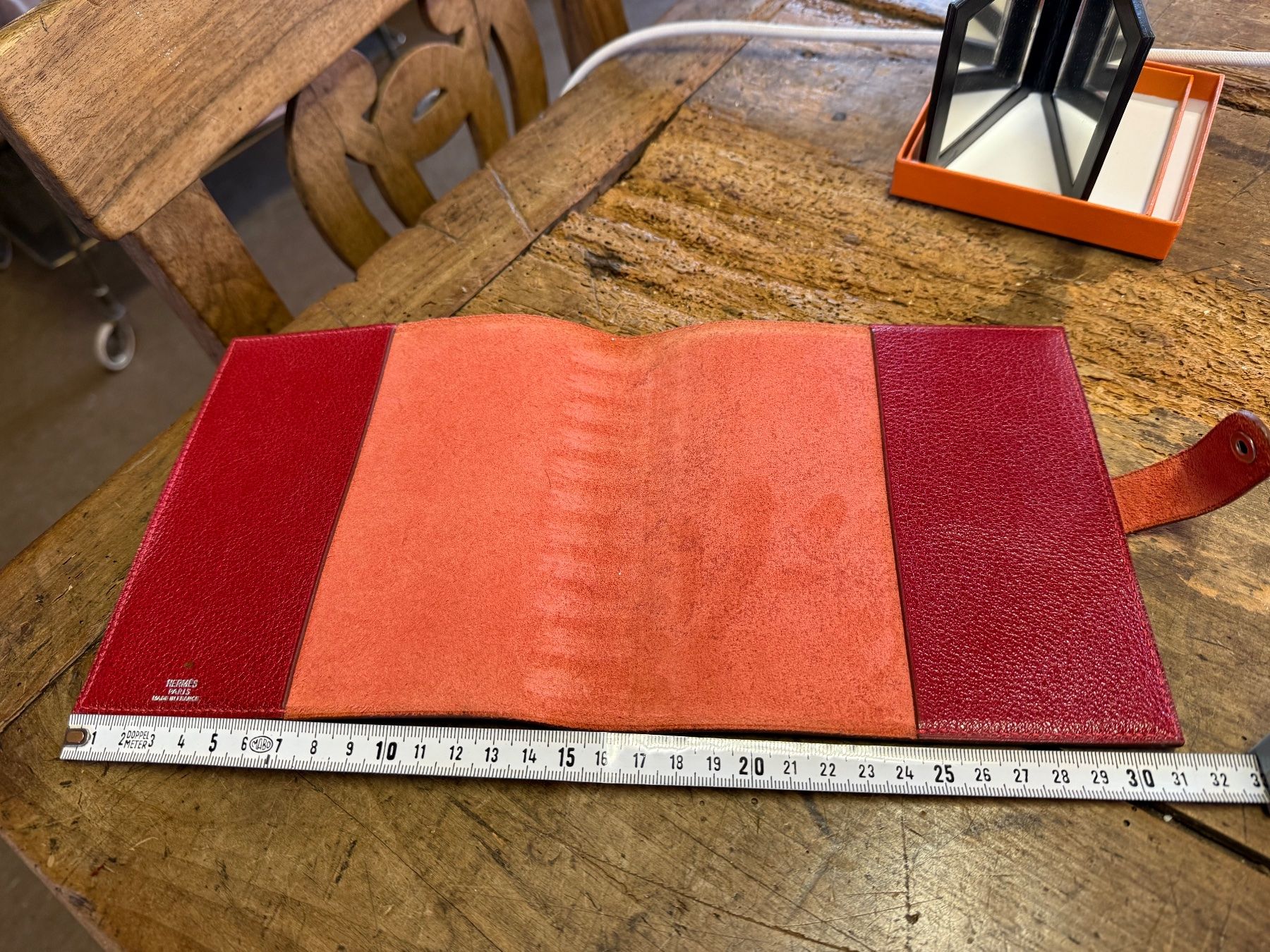 Hermès Altro in  Abbigliamento & Accessori: Original HERMES Leder Mappe Dokumentenmappe Etui – Usato da Bern venduto da Zauberkoenigin 4