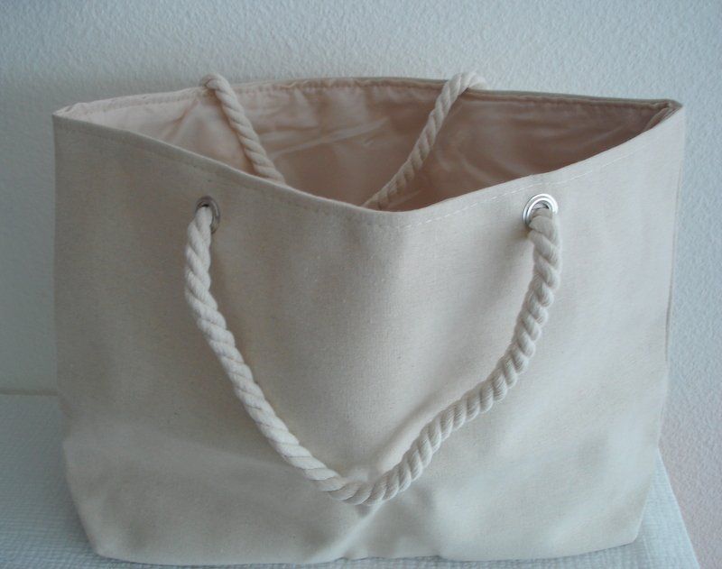 Borse da donna: 2e Set Elegante Canvas Freizeit-Tasche & Beauty-Case – Usato da Regensdorf venduto da anna059 2