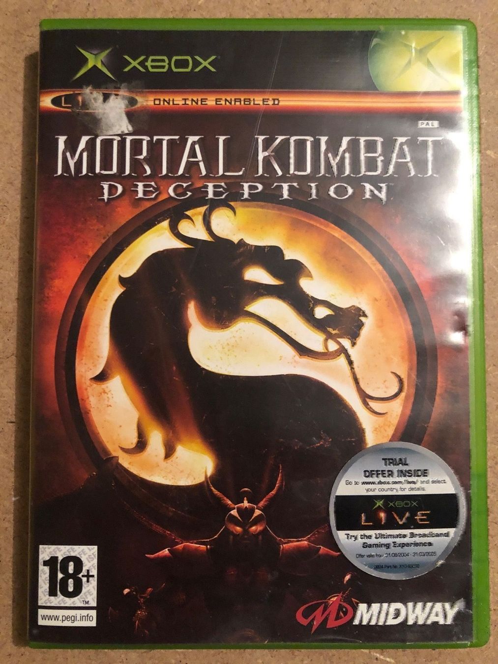 Jeux: Mortal Kombat Deception für Xbox – D'occasion à Kestenholz par Mad18