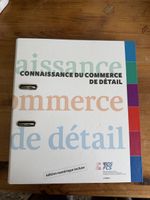 Classeur cours Gestionnaire de commerce de détail complet 