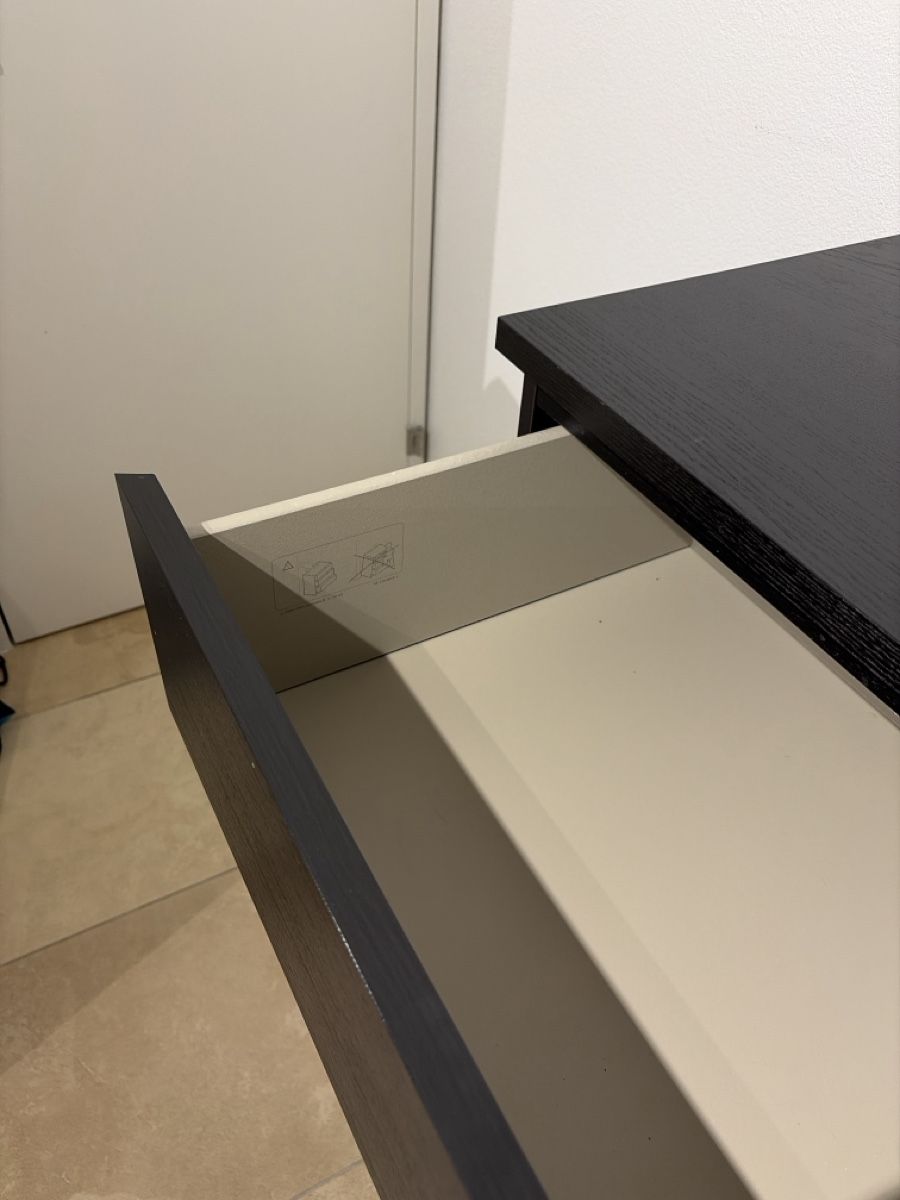 Ikea Commodes: Ikea Malm Kommode Schwarz – D'occasion à Mülligen par car_x75v 2