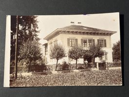 AK 1922 mit Haus in Sursee (?)