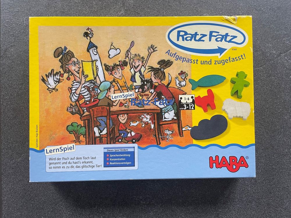 Haba Lernspiel Ratz Fatz 3-12jährige | Kaufen auf Ricardo