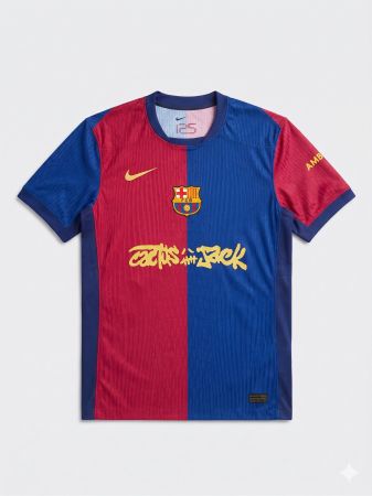 FC Barcelona x Travis Scott Cactus Jack Home - NEU - Size L