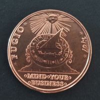 USA 1 Oz .999 Copper, Fugio Cent
