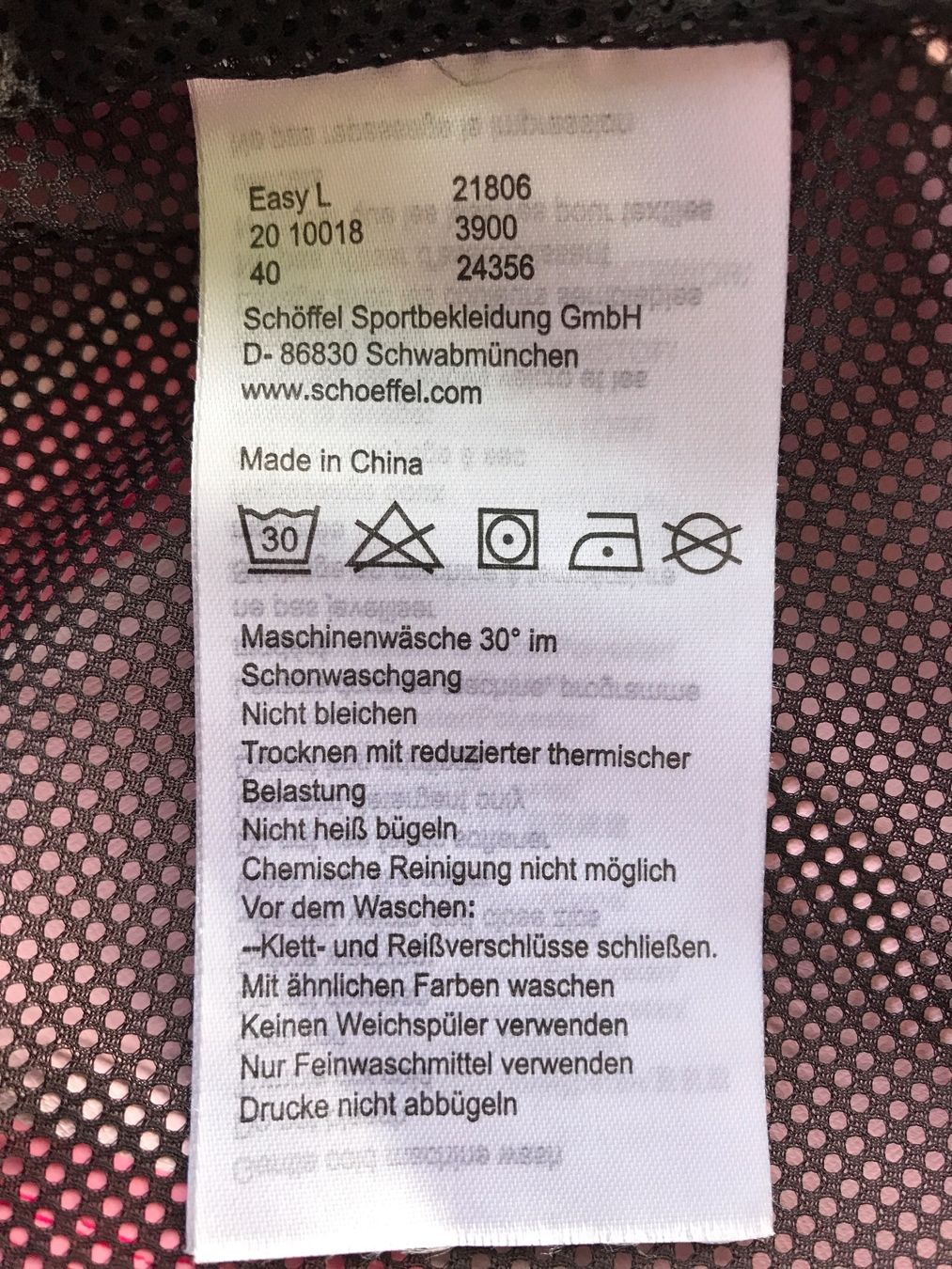 Schoeffel Giacche: Schöffel Regenjacke Damen, packable, Gr. 42, pink – Nuovo (secondo la descrizione) da Ebnat-Kappel venduto da Molton 8