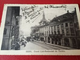 AK Bern 1921 Strassenpartie belebt Tram / G. Metz