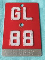 Velonummer GL 88