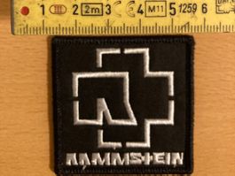 Rammstein Patch Sticker Aufnäher Metal Rock Band 7