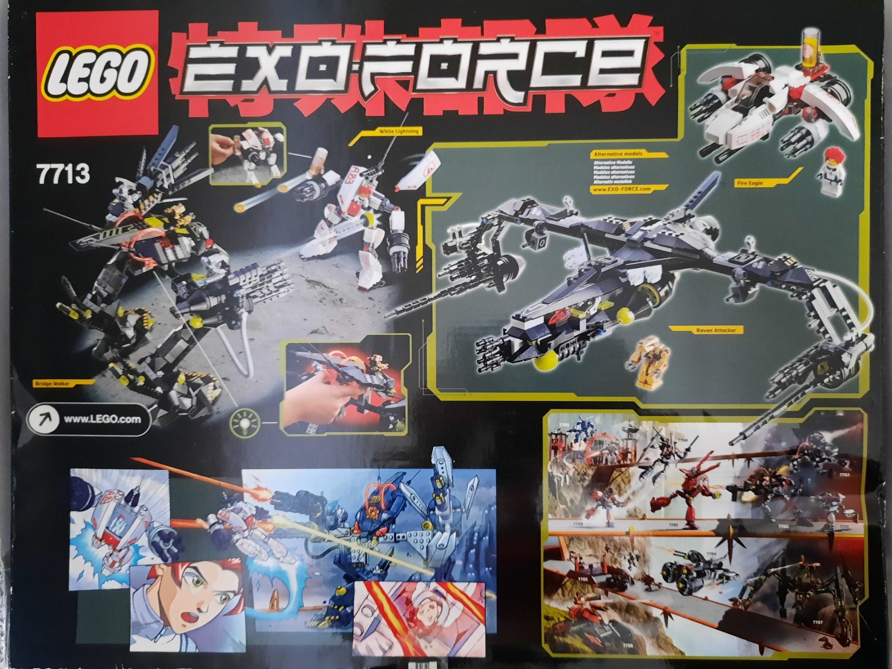 Lego Spielzeuge: Lego Exo Force 7713 Bridge Walker and White Lightning – Neu (gemäss Beschreibung) aus Burgdorf von  3