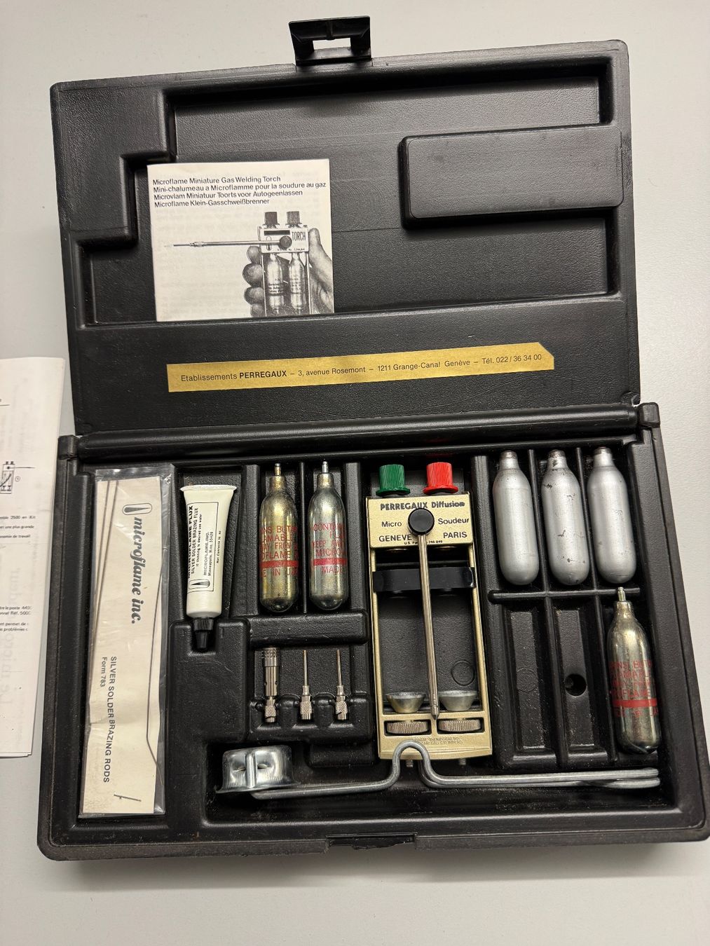 Tutti gli attrezzi: Microflame Miniatur Gasloetgeraet, – Usato da Bern venduto da tradestation 2