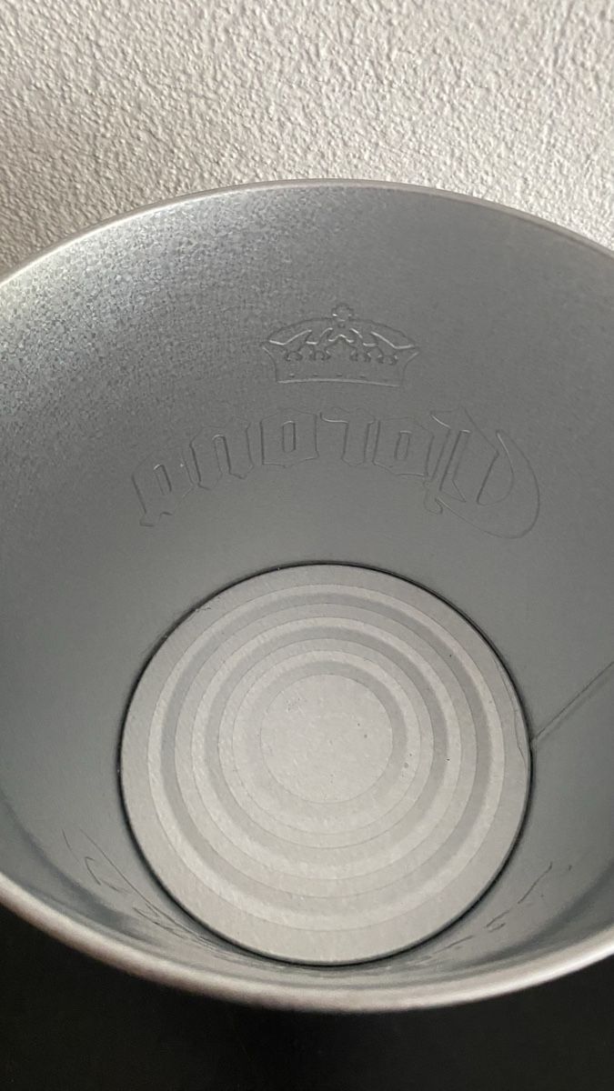 Sonstiges für Haushalt & Wohnen: Corona Eiskübel Metall silberfarben Eimer metallisch Bier – Neu und originalverpackt aus Hochwald von _biene_ 2