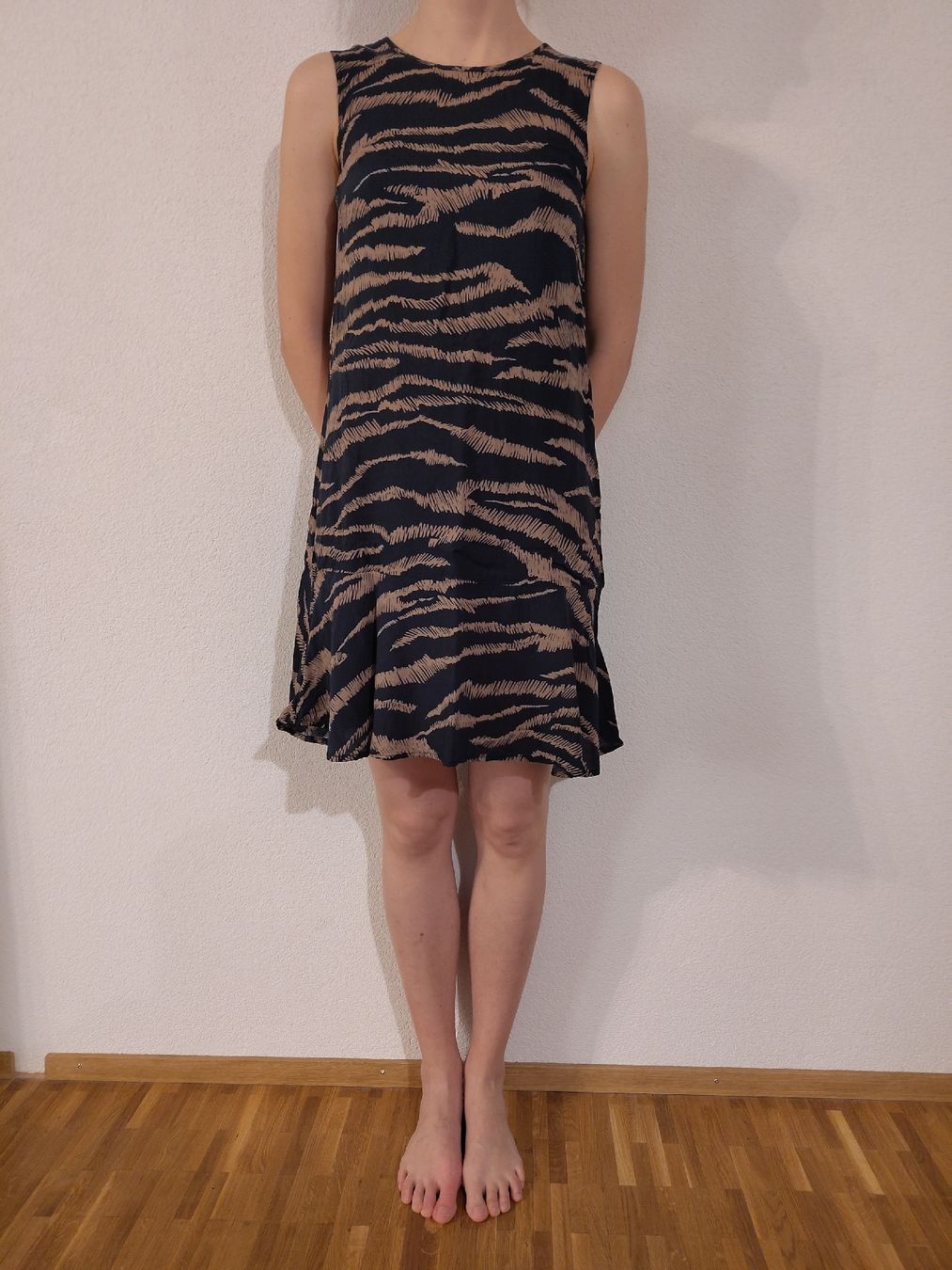 Kleider: Animalprint Kleid, Grösse S – Gebraucht aus Lenzburg von veloev
