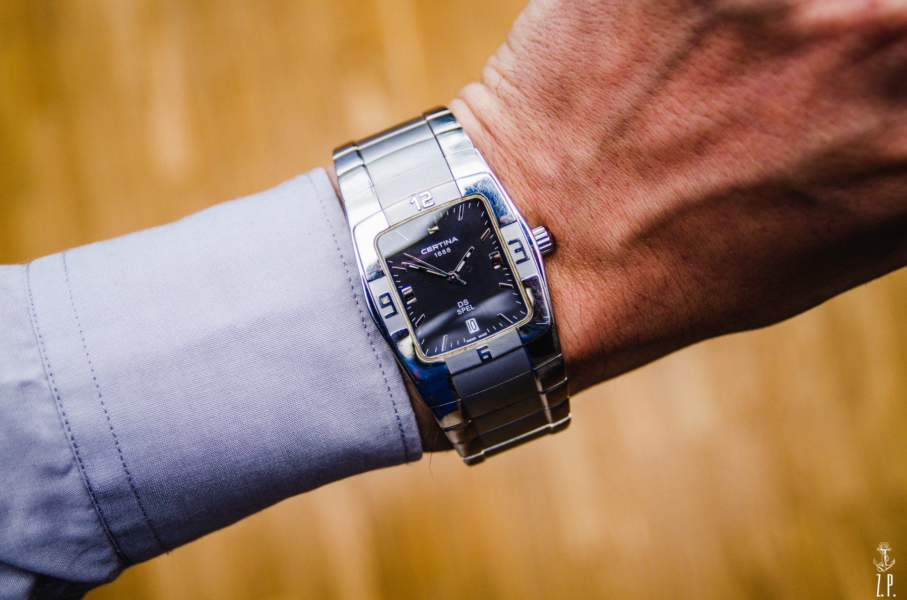 Uhren: Cetina DS Spel Square Quartz Herren Uhr – Gebraucht aus Boswil von ZPwatches 5