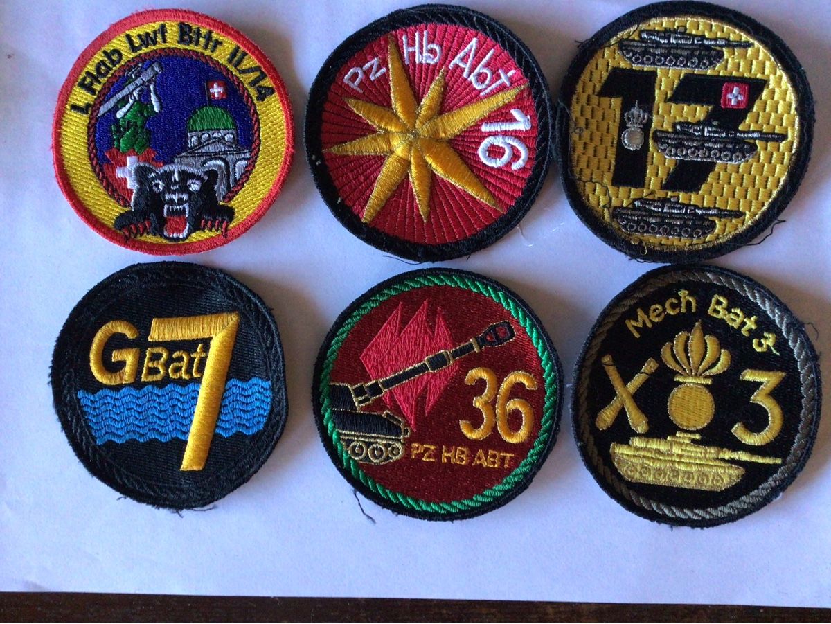 Schweizer Armee Plaketten & Abzeichen: BADGES A 95 – Gebraucht aus Crête-à-l'oeil von Mga2
