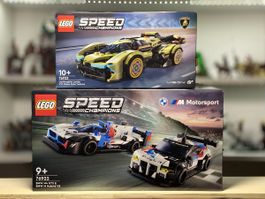 Lego Speed Champions Lambo V12 76923 & BMW Duo 76922