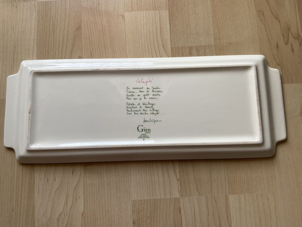 Piatti di portata: Plat à cake Volupté GIEN – Nuovo e nell'imballaggio originale da Ollon VD venduto da car_hvw6 1