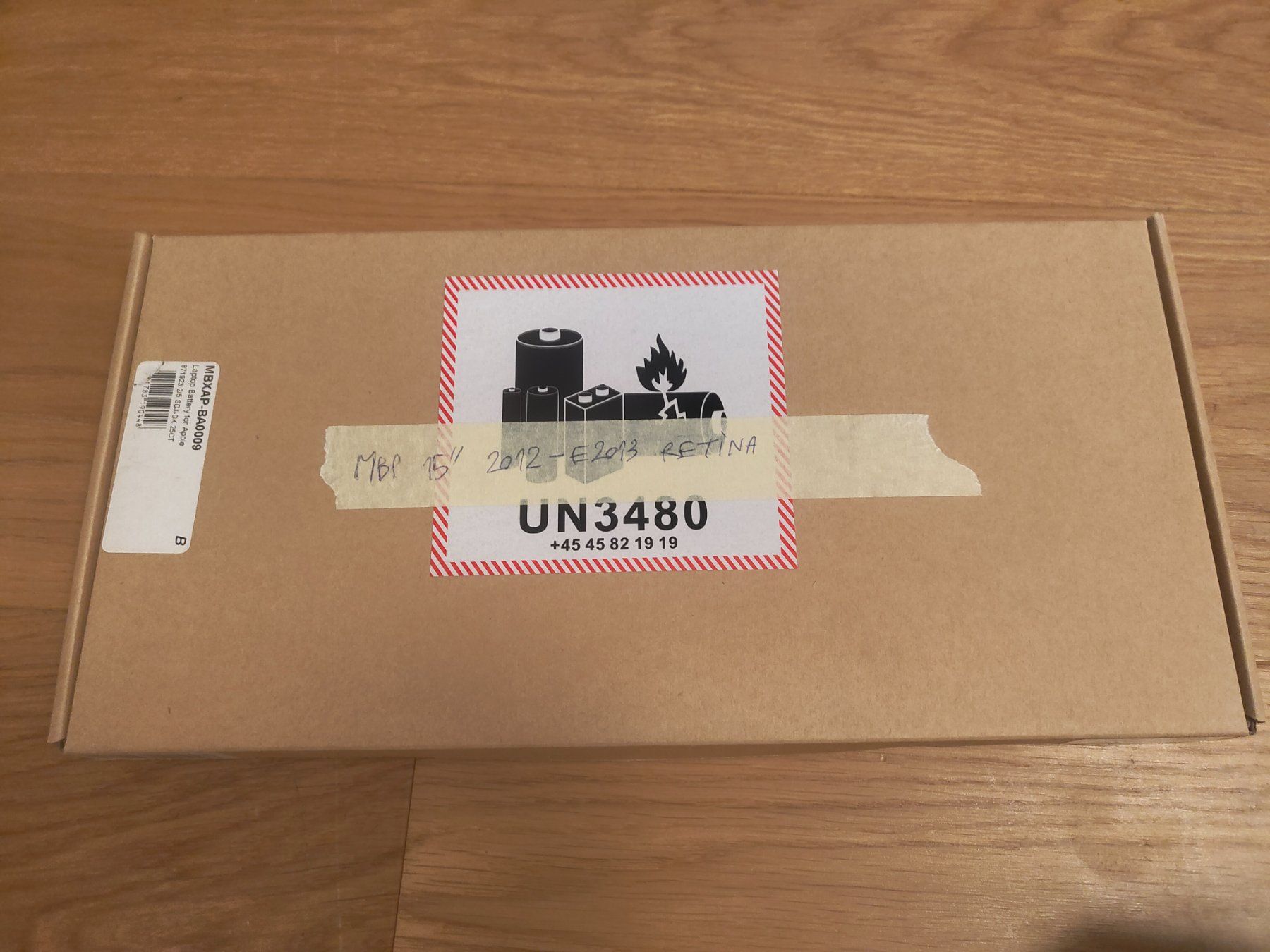 Batterie: Batterie MacBook Pro 15" Retina 2012-E2013 – Nuovo e nell'imballaggio originale da Savigny venduto da Biting_Zebra 1