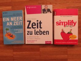 Zeit - Balance - simplify your Love - 3 Bücher