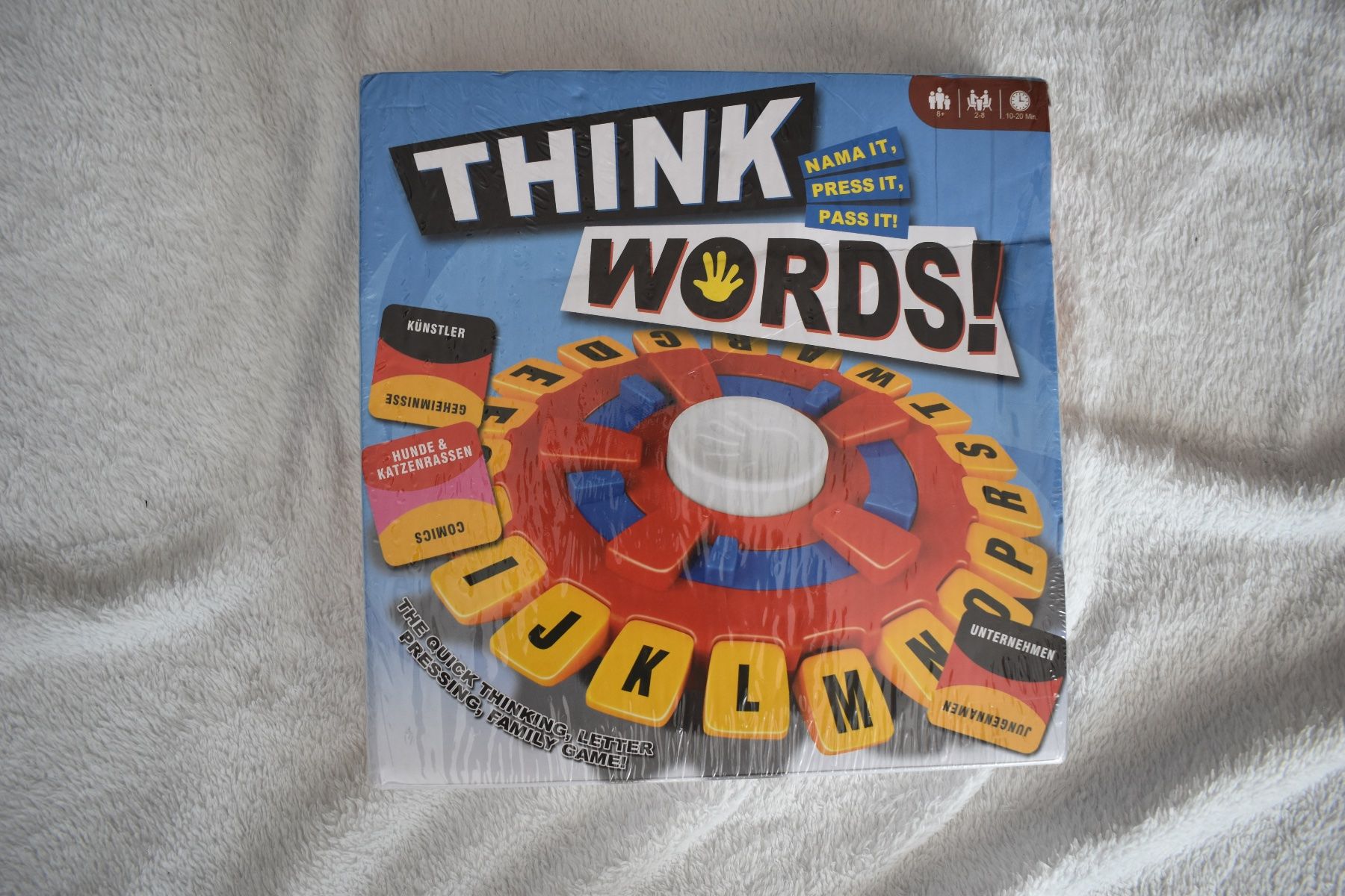 Giochi: Think Words Deutsch – Nuovo e nell'imballaggio originale da Killwangen venduto da Metalbunny 1