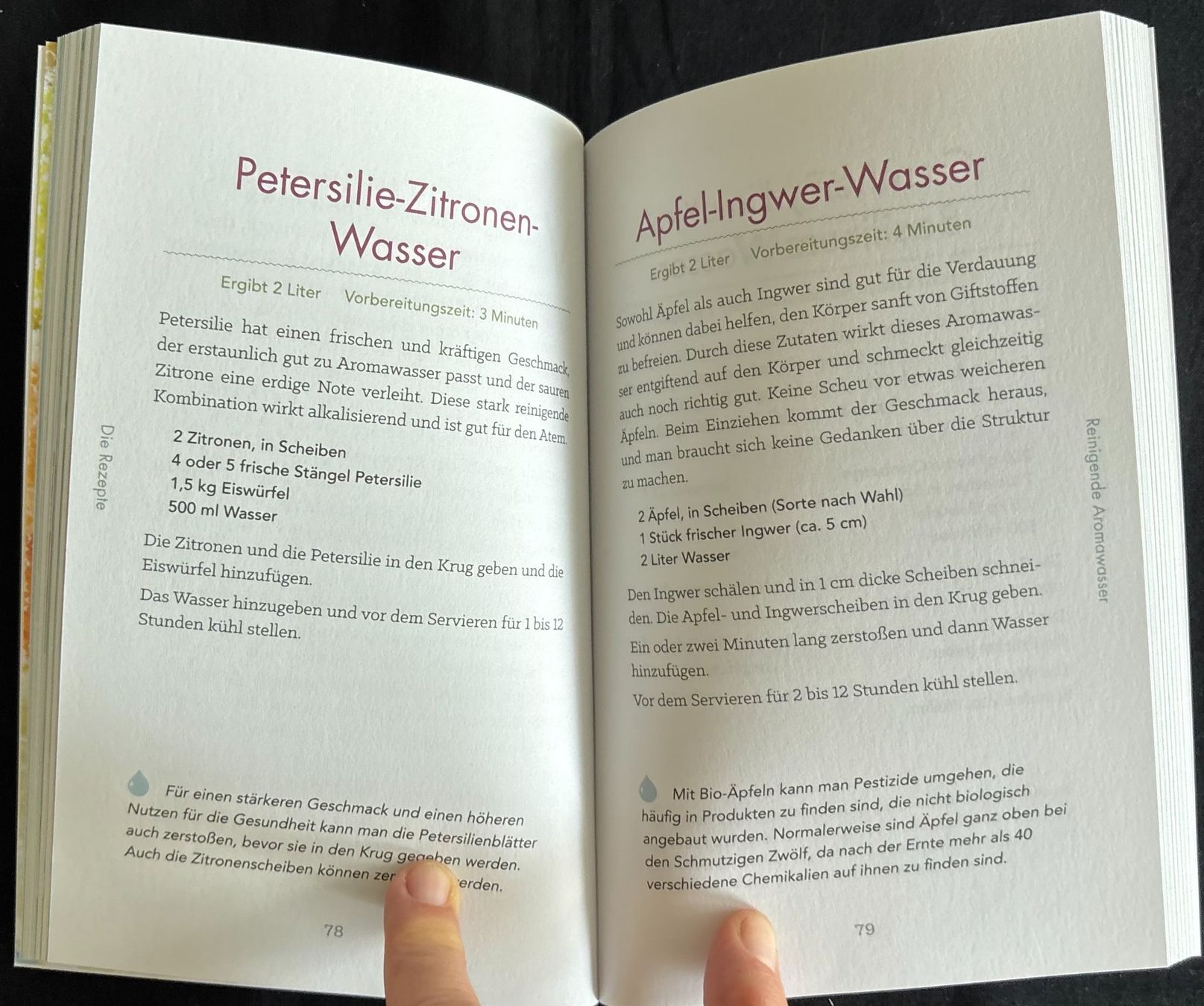 Libri: Buch - Aroma Wasser - selber machen – Nuovo (secondo la descrizione) da Rheinfelden venduto da sabine0101 2