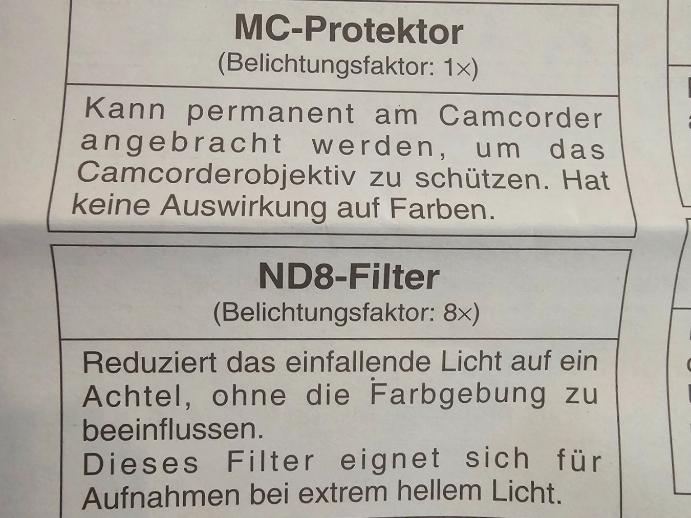 Filter: Canon MC-Protektor & ND8 Filter Set - Top Zustand! – Gebraucht aus Niederweningen von Reto_81 1