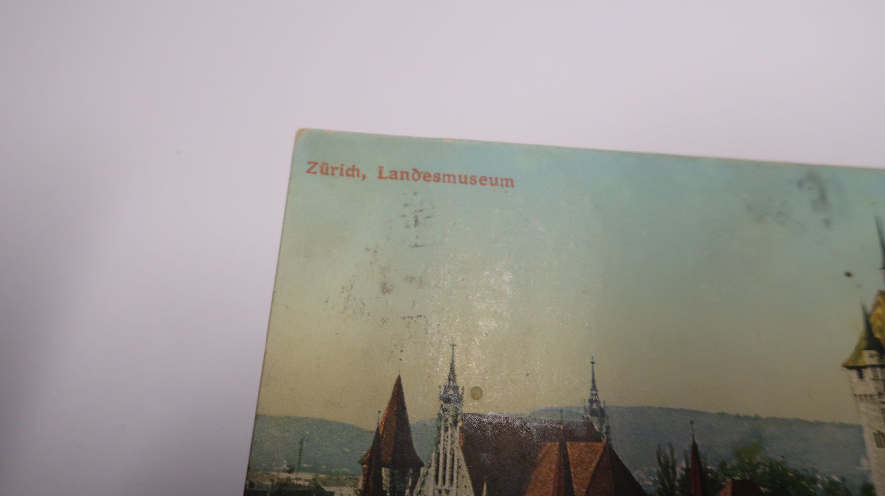Cartoline postali: Zürich Landesmuseum 1912 – Usato da Cormoret venduto da Pascalll2001 2