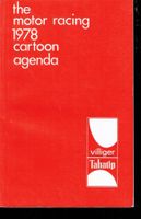 Taschenkalender - the motor racing 1978 cartoon agenda