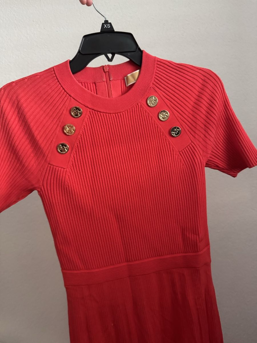 Michael Kors Kleider: Elegantes, Corales Strickkleid Grösse XS – Neu (gemäss Beschreibung) aus Spreitenbach von TheStyleAtelier 3