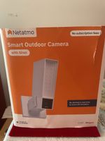 Netatmo Smart Outdoor Camera mit Sirene neu