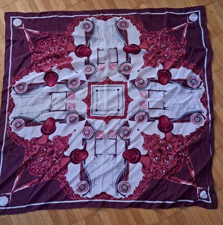 💎Mercedes Benz Vintage Seiden Foulard 💎