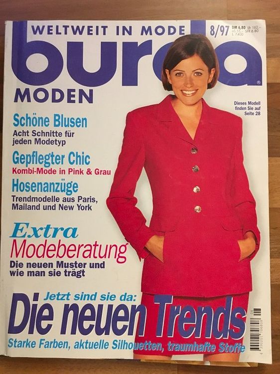Burda 08/1997 | Kaufen auf Ricardo