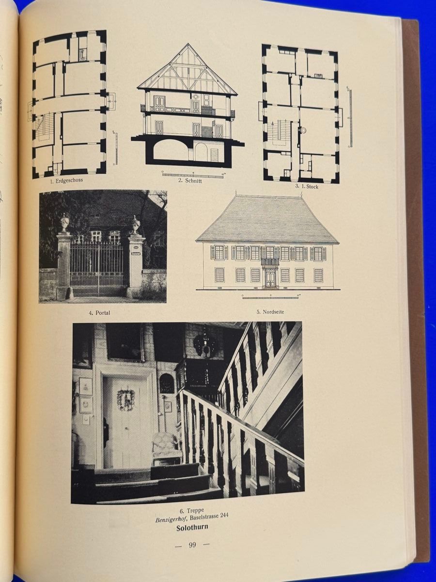 Libri: Das Bürgerhaus im Kanton Solothurn – Usato da Adliswil venduto da buch_und_kunst 4