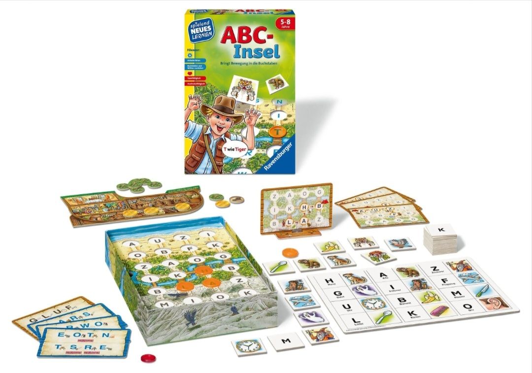 Ravensburger Giochi: Ravensburger ABC-Insel Lernspiel – Nuovo (secondo la descrizione) da Ottikon b.Kemptthal venduto da Jigsaw1
