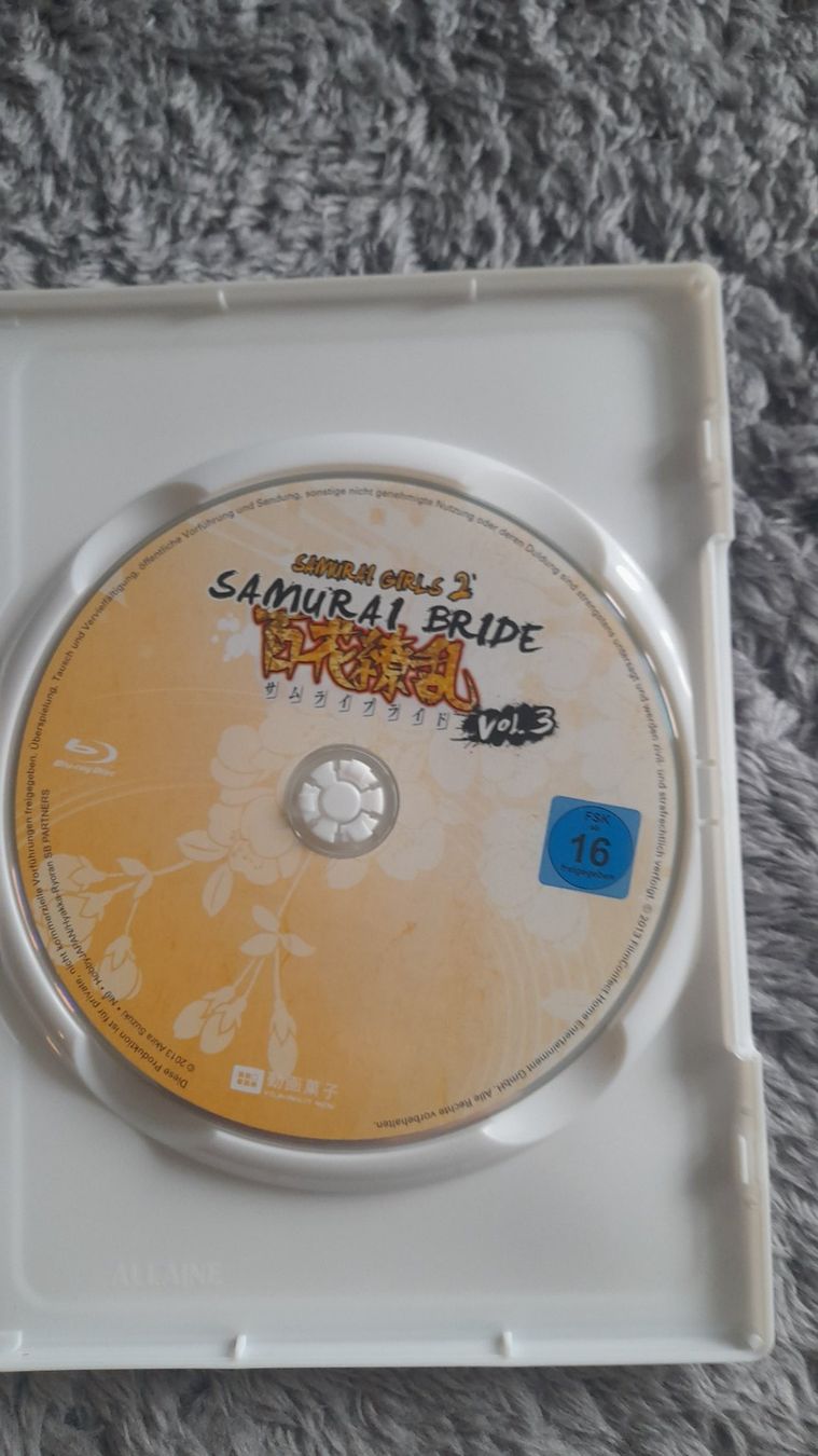 Alle DVDs: SAMURAI GIRLS 2    SAMURAI BRIDE  VOL 3   DVD – Gebraucht aus Wetzikon ZH von Ramones01 3