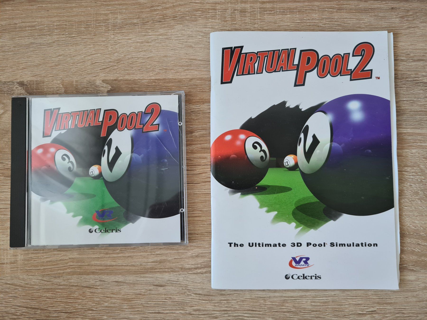 Giochi: Virtual Pool 2 + Manual (German) - PC – Usato da Carouge GE venduto da Gasco