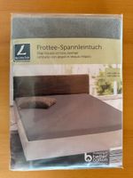 Frottee Fixleintuch 140-160x200 Grau neu und OVP