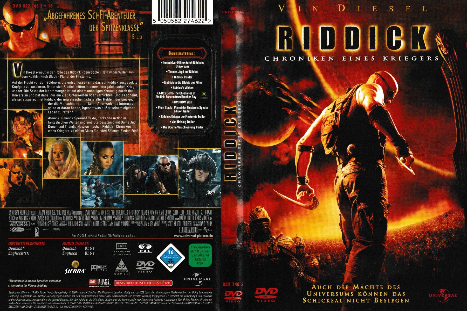 Tous les DVDs: DVD - Riddick – D'occasion à Langnau am Albis par MediaRescuerKeLoX