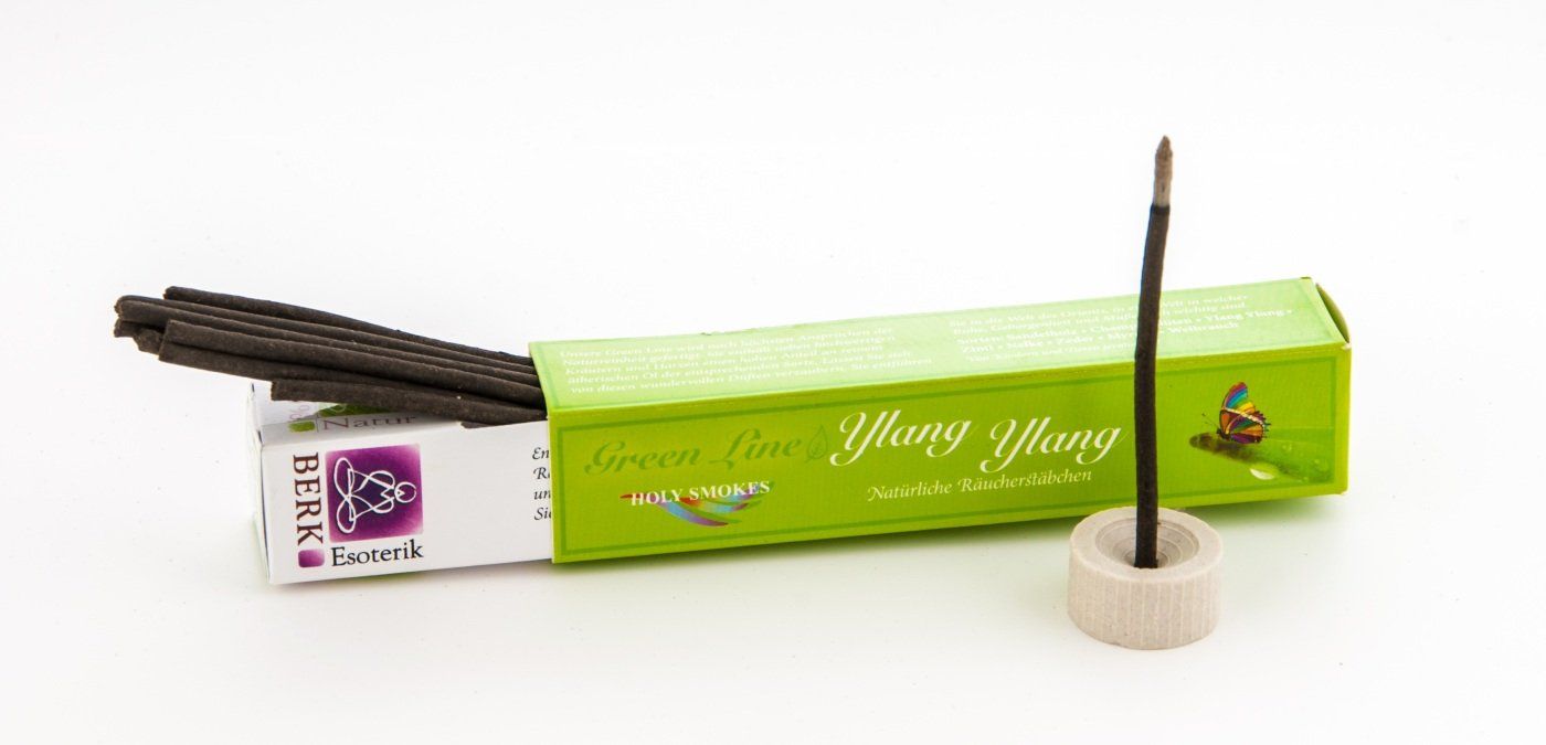 Kerzen: Ylang Ylang - Green Line Räucherstäbchen – Neu und originalverpackt aus Mauren von Yeelen