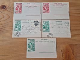 CH-UPU Karten gelaufen nicht gelaufen Zustand gem.Bilder
