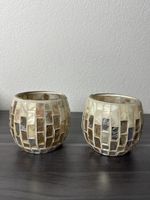 Mosaik Windlicht Glas