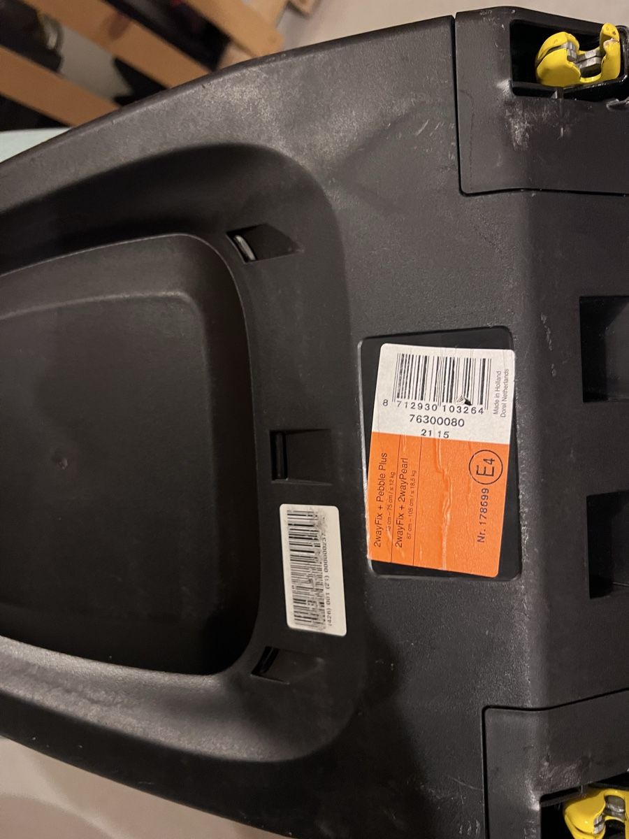 Sièges auto: Maxi-Cosi 2wayPearl mit 2wayFix ISOFIX Basis – D'occasion à Wädenswil par dai_2bcv 3