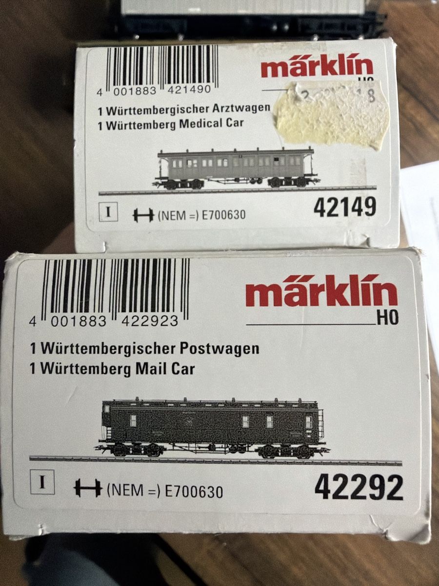 Märklin Modellini di ferrovie: Märklin 42149 + 42292 – Usato da Malters venduto da denblance