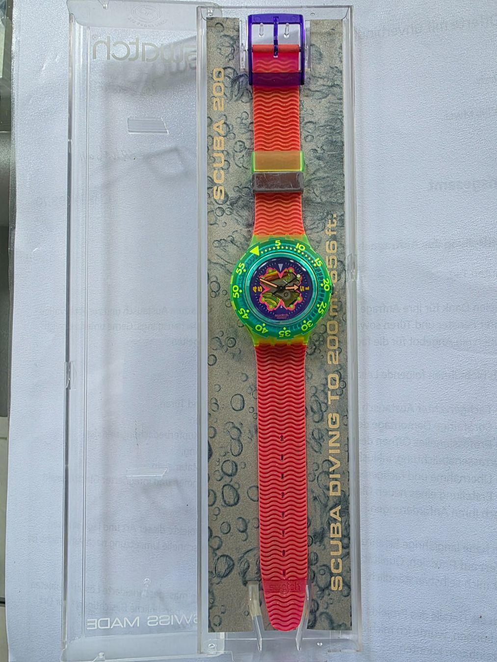 Swatch Orologi: Swatch Uhr – Nuovo e nell'imballaggio originale da Zürich venduto da adriben