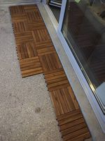Balkonplatten aus Holz